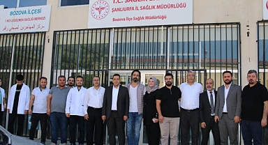 Sağlık Müdürü Solmaz mesaiye Bozova da başladı