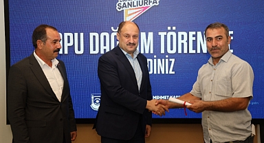 Şanlıurfa’da 40 Yıllık Tapu Sorunu Büyükşehirle Sona Erdi