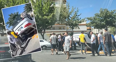 Şanlıurfa’da kontrolden çıktı! Takla attı!