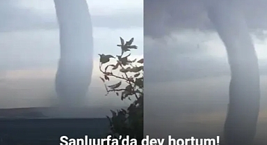 Şanlıurfa'da korkutan anlar saniye saniye kaydedildi!