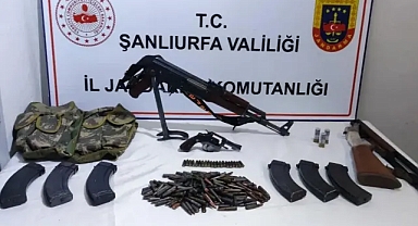 Şanlıurfa'da operasyon! Adeta cephane ele geçirildi