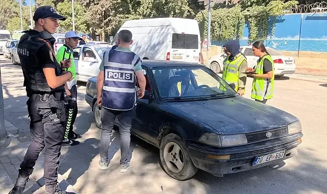 Şanlıurfa’da sıkı denetim! 7 araç trafikten men edildi!