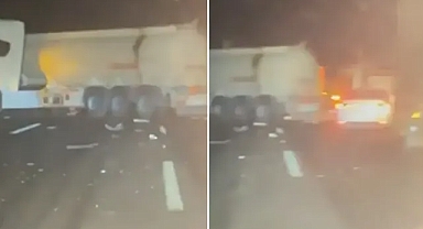 Şanlıurfa’da tanker, TIR’a arkadan çarptı!