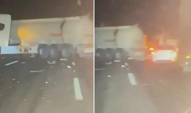 Şanlıurfa’da tanker, TIR’a arkadan çarptı!