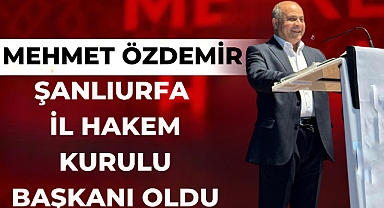 Şanlıurfa İl Hakem Kurulu'nda Önemli Değişim: Mehmet Özdemir Başkanlığa Getirildi