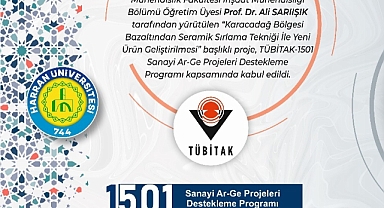 TÜBİTAK'tan Üniversitemize Sanayi Ar-Ge Projesi Desteği