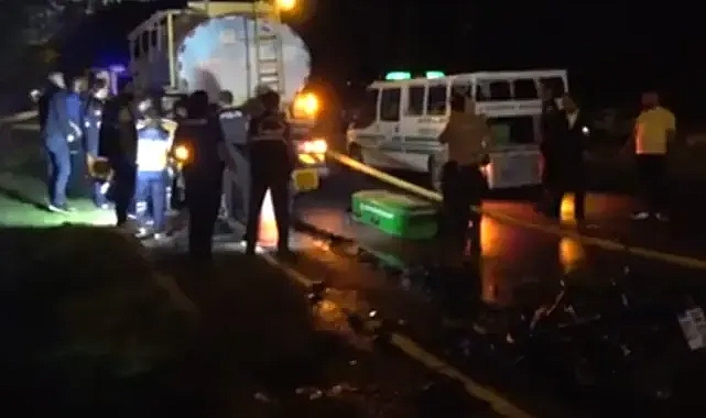 Urfa’da feci kaza! Motosikletin üzerindeki 2 kişi öldü!