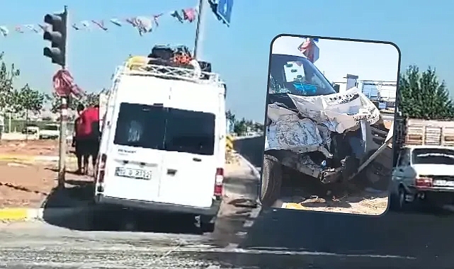 Urfa'daki ölüm yolunda tarım işçileri kaza yaptı!