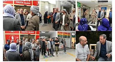 Vali Şıldak'tan hastanede inceleme!