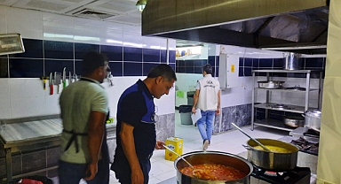 Viranşehir'de Yemek Üretim Tesislerine Koordineli Denetim