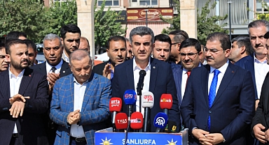AK Parti Şanlıurfa İl Başkanı M. İlhami Günbegi'den İsrail'e Sert Tepki