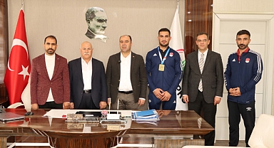 Başkan Çiftçi Avrupa Boks Şampiyonunu Ağırladı