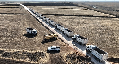 Büyükşehir 'den Eyyübiye, Haliliye ve Viranşehir kırsalında asfaltlama çalışmaları