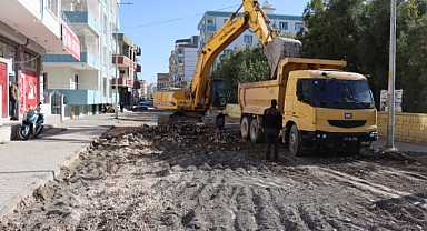 Ceylanpınar 'da üst yapı çalışmaları başladı