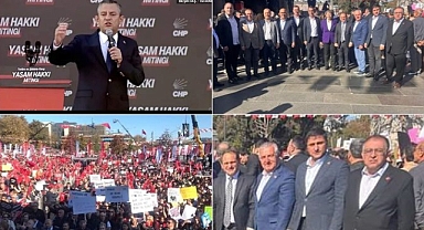 CHP’li Karadağ, Teröre ve Şiddete Karşı Yaşam Hakkı Mitingi’ne katıldı