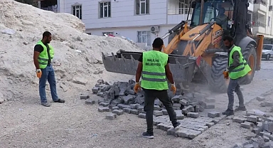 Haliliye’de yol çalışmaları sürüyor