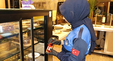 Haliliye 'de zabıta ekipleri kafeleri denetledi