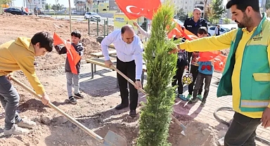 Karaköprü’de ağaç etkinliği