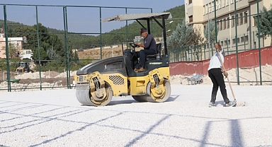 Karaköprü’ye Kalıcı Spor Tesisleri Kazandırılıyor