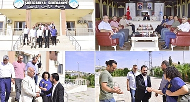 KESK Heyeti Ceylanpınar Belediyesi’ni ziyaret etti
