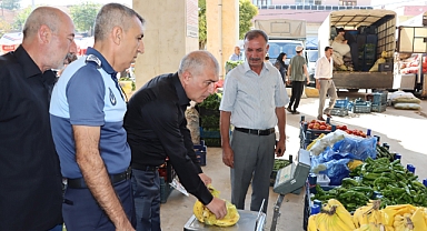 Midyat Belediyesi Zabıta Müdürlüğü'nden Pazar Denetimi
