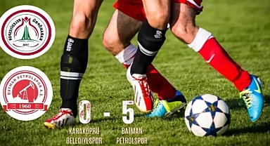 Petrolspor, Karaköprü Belediyespor'u silindir gibi ezdi: 5-0