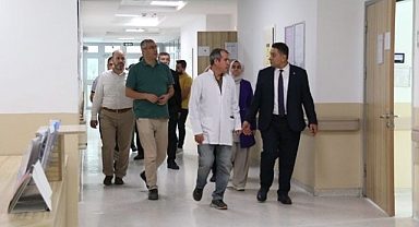 Sağlık Müdürü Solmaz; Suruç devlet Hastanesinde incelemelerde bulundu