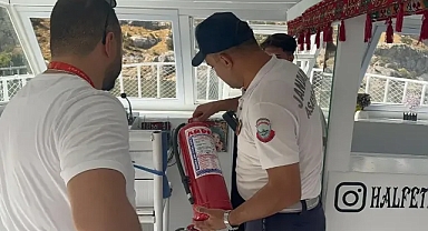 Sakin Şehir'de denetim yapıldı