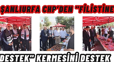 Şanlıurfa CHP’den