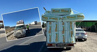 Şanlıurfa’da 8 araç trafikten men edildi!