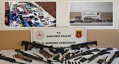 Şanlıurfa’da cephane ele geçirildi!
