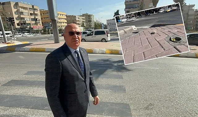 Şanlıurfa’da fıkra gibi olay! Tanal: Kaldırımı yapmak yerine direkleri söktüler!