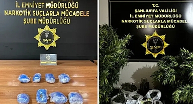 Şanlıurfa’da narkotik operasyonu! Çok miktarda uyuşturucu ele geçirildi!