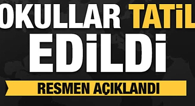 Şanlıurfa'da okullar tatil edildi!