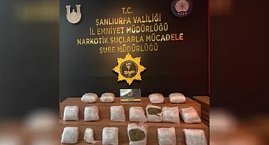 Şanlıurfa’da uyuşturucu tacirlerine bir darbe daha! 18 kilo ele geçirildi!