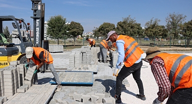 Şanlıurfa'da Yeni Parke Taşı Döşeme Çalışmaları Tamamlandı