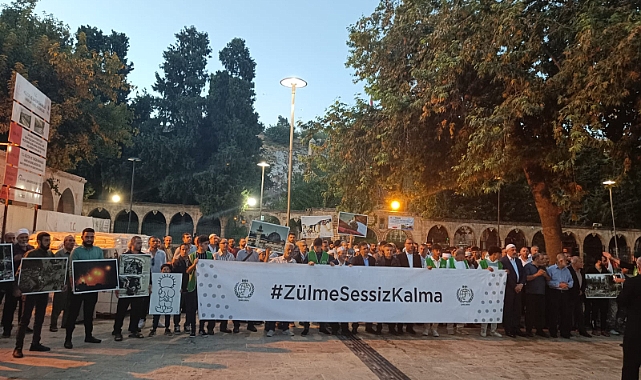 Şanlıurfa İHH'dan Gazze Direnişi'ne Destek