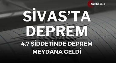 Sivas bu kez depremle sallandı!