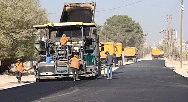 Suruç’ta Sıcak Asfalt Çalışmaları Başladı