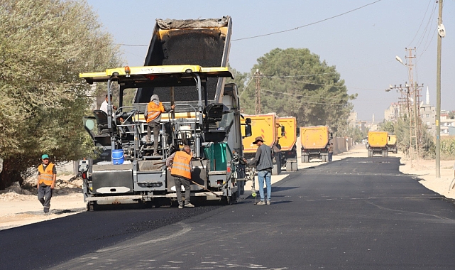 Suruç’ta Sıcak Asfalt Çalışmaları Başladı