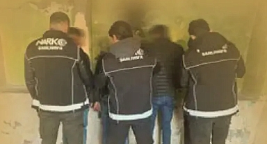 Urfa’da uyuşturucu ticareti yapan 3 şahıs tutuklandı!