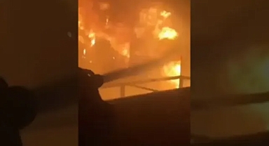 Urfa’nın ilçesinde yangın paniği!