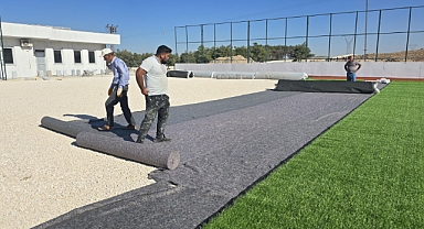 Yenice Spor Kompleksi Sahaları Yeşile Büründü