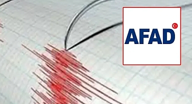 AFAD duyurdu! 4.1 büyüklüğünde deprem!