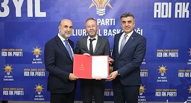 AK Parti Akçakale İlçe Başkanlığına İsa Murat Sabuncu Atandı