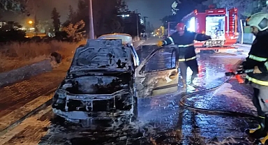 Alevlere teslim oldu! Şanlıurfa'da korkutan anlar!
