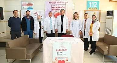 Balıklıgöl Devlet Hastanesi’nden Organ Bağışı Haftası’nda Farkındalık Hamlesi