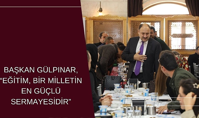 Başkan Mehmet Kasım Gülpınar, “Öğretmenlerimiz Toplumu Şekillendiren En Önemli Yapı Taşlarıdır”