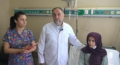 Bitlisli Elif, Şah Damarındaki Tümörden, Şanlıurfa’da Kurtuldu