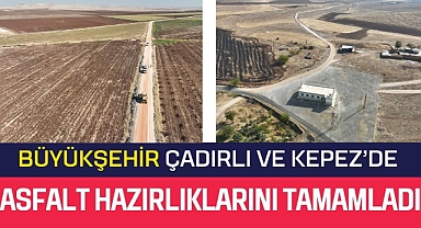 Büyükşehir Çadırlı ve Kepez’de Asfalt Hazırlıklarını Tamamladı